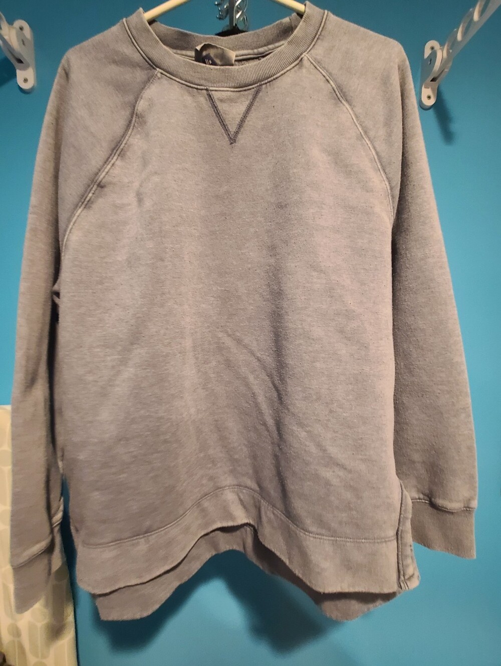 Universal Thread Dusky Blue Pullover Sweatshirt